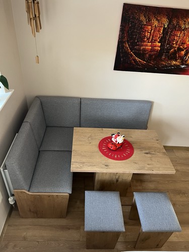Kitchen corner bench - kitchen,