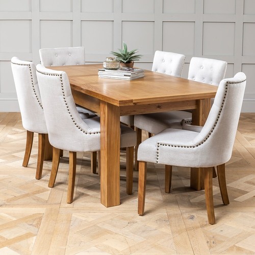 Solid oak medium extending - solid,