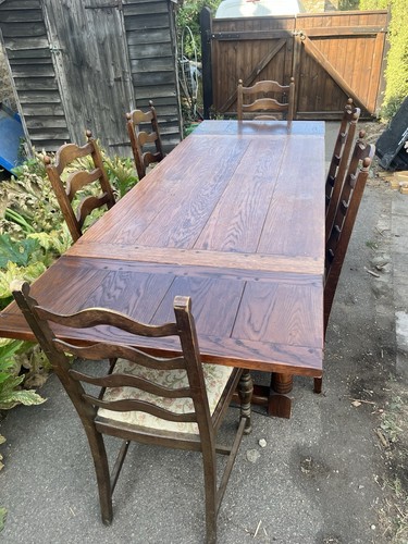 Original 1930s solid oak