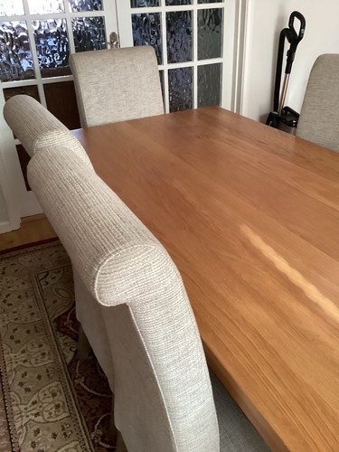 Solid oak dinning - dinning, table