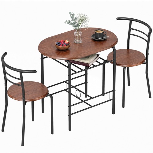 Homcom piece dining - 3-piece,