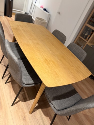 Solid oak dining - oak, &