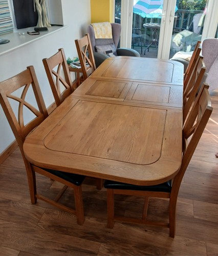 Oak furniture land dining - oak,