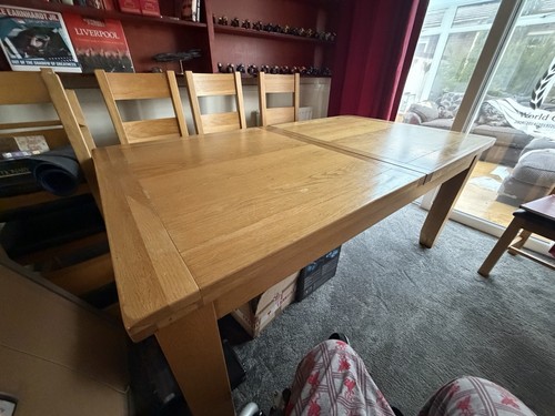 Solid oak extendable - solid,