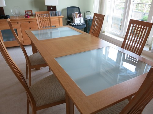 Multiyork extending solid oak