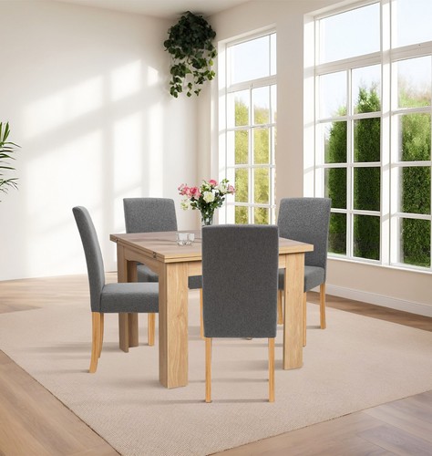 Dining table set oak - dining,