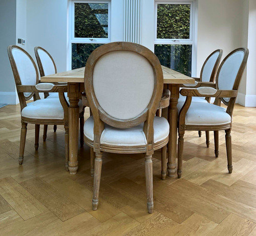 Solid oak extendable dining - solid,
