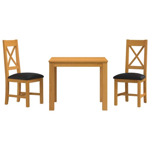 Dining set solid - solid, wood