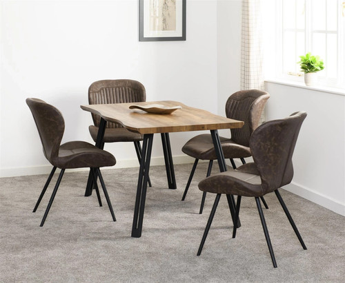 Wave edg oak effect - effect, black