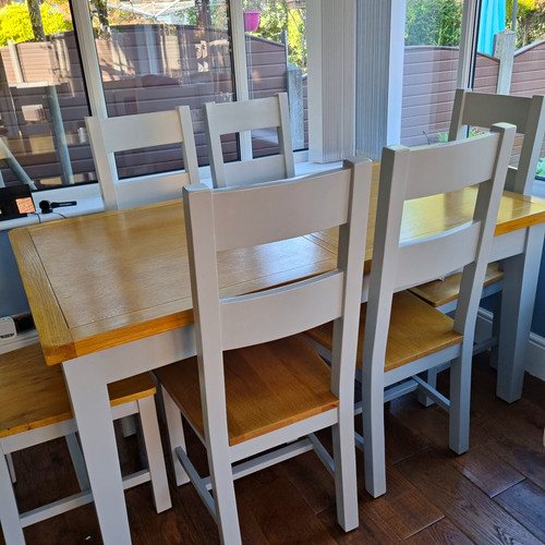 Rectangular wood dining - wood, table