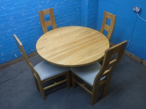 Solid chunky round oak - solid,